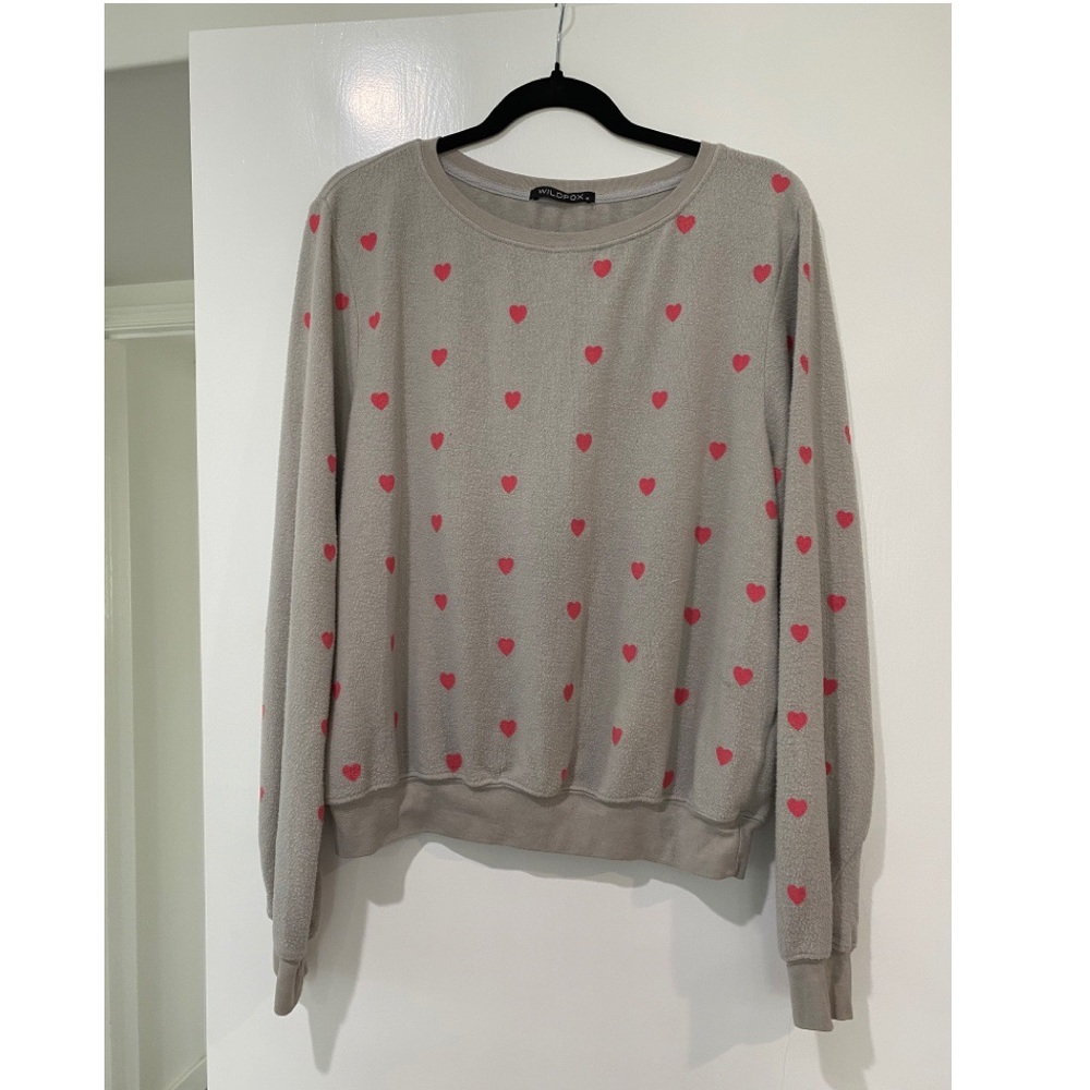 Wildfox - Heart Sweater - S